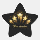 Search for five stars stickers Black