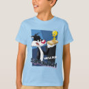 Search for funny cat kids tshirts Looney tunes
