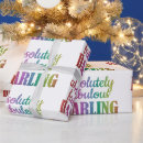 Search for glamorous wrapping paper Pretty