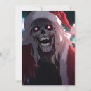 Search for creepy santa cards Skull