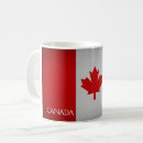 Search for national flag of canada mugs Red