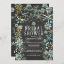 Search for winter wonderland bridal shower invitations Blue