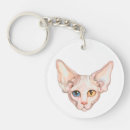 Search for sphynx cat key rings Funny