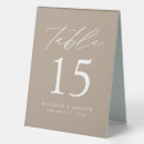Search for tent table cards Minimalist