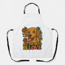 Search for love is all you need aprons Puppy