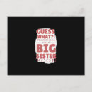 Search for big sister to be postcards Little