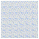 Search for light blue and white fabric Floral