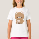 Search for brown bear tshirts Kawaii