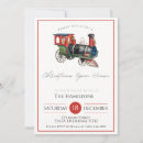 Search for train christmas invitations Vintage