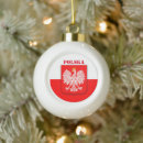 Search for polish flag christmas tree decorations Polski