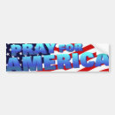 Search for pray bumper stickers America