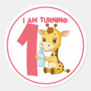 Search for cartoon giraffe stickers Birthday