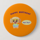 Search for happy birthday orange badges Cute