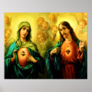 Search for sacred heart of jesus posters Virgin mary