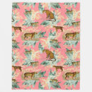 Search for pink tiger blankets Pattern