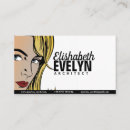 Search for comic book business cards Retro