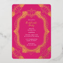 Search for henna night invitations Gold foil