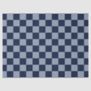 Search for blue gingham tissue paper Retro