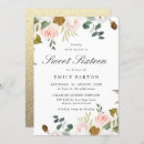 Search for gold white sweet 16 invitations Watercolor