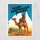 Search for vintage railway postcards Australia
