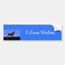 Search for wolf bumper stickers Snow