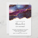 Search for purple night sky invitations Modern