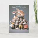 Search for hare birthday cards Bunnies
