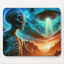 Search for aliens creatures mousepads Extraterrestrial