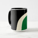 Search for black and green mugs Minimal