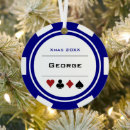 Search for blue and white christmas tree decorations Fun