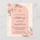 Search for marble christening invitations Floral