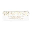 Search for gold stars return address labels Glam