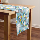 Search for cute penguin table runners Winter