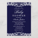 Search for lace baby shower invitations Pretty
