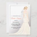 Search for white dress bridal shower invitations Botanical foliage modern romantic