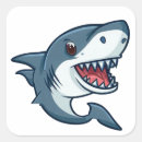 Search for happy shark stickers Cute