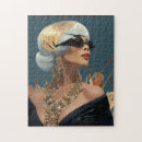 Search for beautiful woman puzzles Model