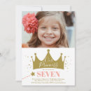 Search for princess party invitations Gold crown