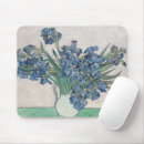 Search for flowers mousepads Irises