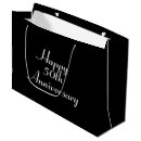 Search for black and white gift bags Anniversary