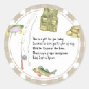 Search for fishing baby shower stickers Watercolor