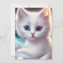 Search for cat fluffy cards White cats