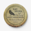 Search for gothic halloween paper plates Vintage