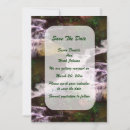 Search for nature wedding save the dates Woodland