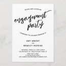 Search for getting married engagement party invitations Typography