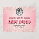Search for glitter save the date postcards Girly