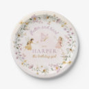 Search for garden party plates Girl first birthday