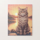 Search for grey cat puzzles Feline