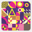 Search for vibrant abstract stickers Pattern