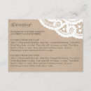 Search for direction wedding enclosure cards Vintage